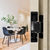 3-Way Adjustable Concealed Hinge (Frame-Surface Mount)  - HES2S-140-A125-BL - 6