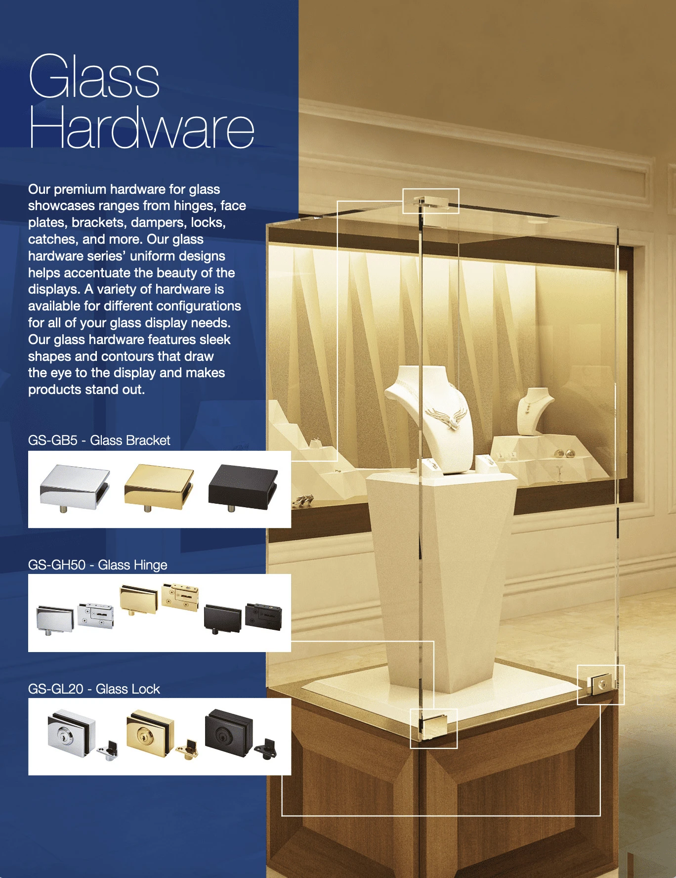 Glass Hardware Showcase