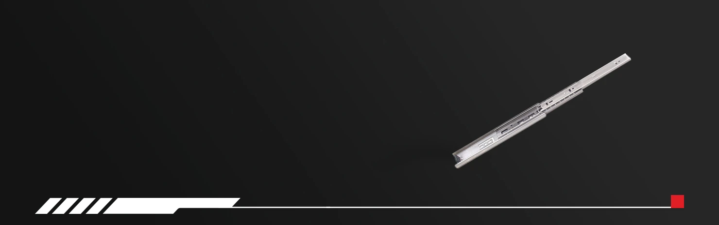 Full extension drawer slide