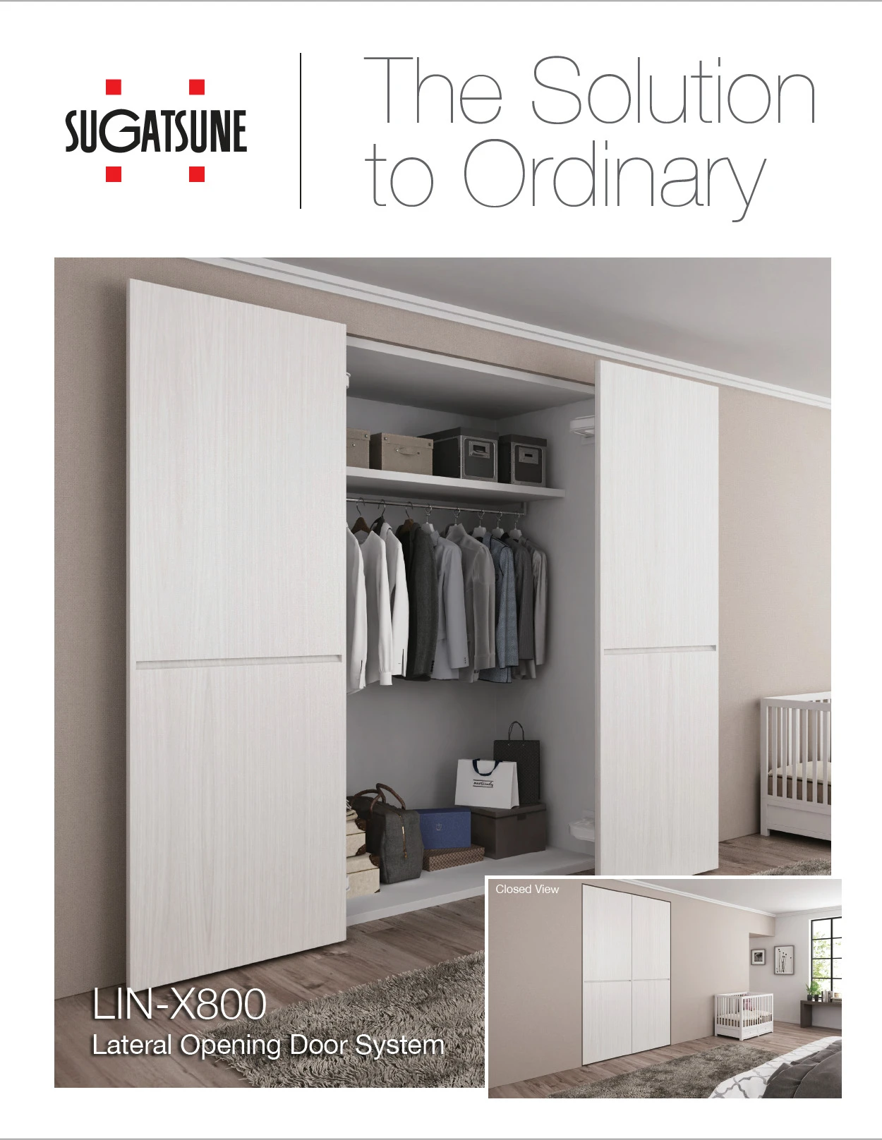 LIN-X800 Lateral Opening Door System
